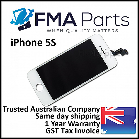 [Refurbished] LCD Touch Screen Digitizer Assembly for iPhone 5S / SE - White